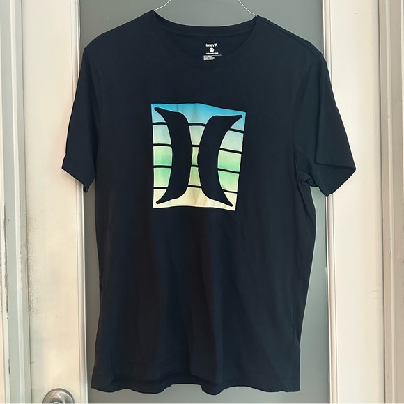 Men’s navy blue Hurley t-shirt XL - Picture 2 of 7